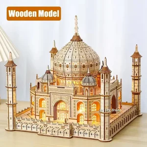 Casa puzzle in legno 3D Castello reale Taj Mahal