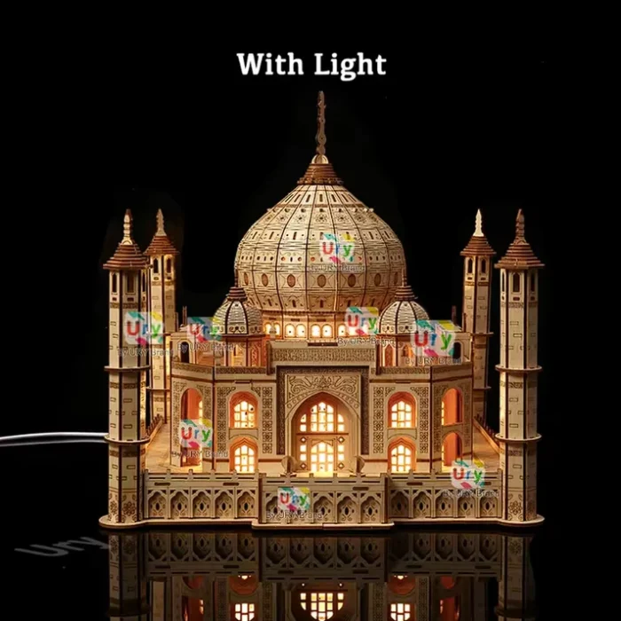Casapuzzleinlegno3DCastellorealeTajMahal3