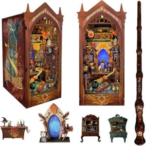魔法权杖 Magic Academy Diy book nook