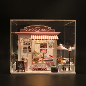 可可的奇思妙想Cocoa's fantastic ideas尺寸:20*16*16(cm)材料:木材包装:彩盒Lefantastiche idee di Cocoa Con Vetrina