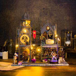 霍洛魔堡Huoluo Castle尺寸:30*20*31(cm)材料:木材包装:彩盒castello Huoluo