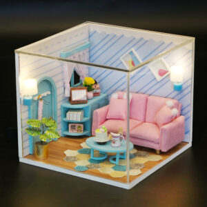阳光客厅Sunny Living Room尺寸:13*13*11(cm)材料:木材包装:彩盒 Soggiomo luminoso